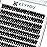 KEYYOU Volume Wispy Lash Extension 96pcs Individual Lashes D Curl 14mm Soft&Comfortable Easy DIY at Home