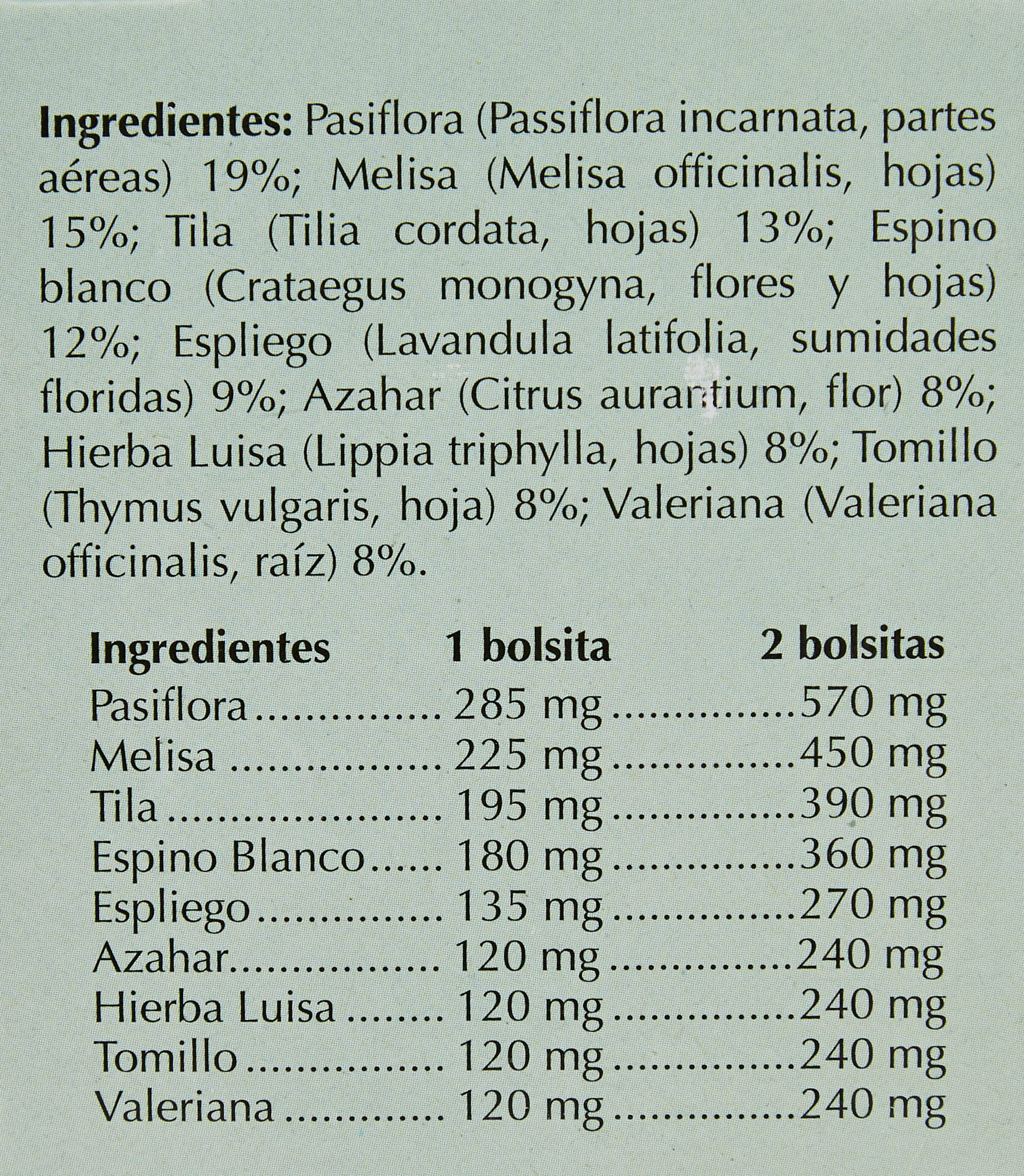 Indias Tranquilizante 20 Bolsitas - 30 gr