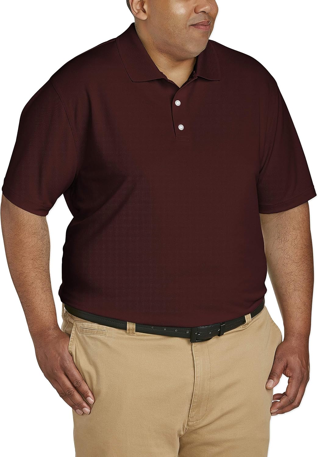 Amazon Essentials Men's Big & Tall Quick-Dry Golf Polo fit by DXL