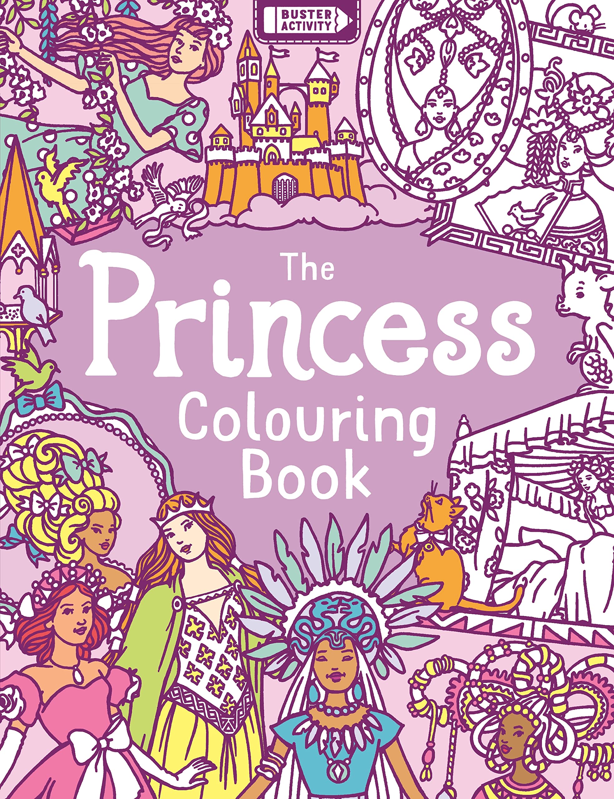 Buster Books The Princess Colouring