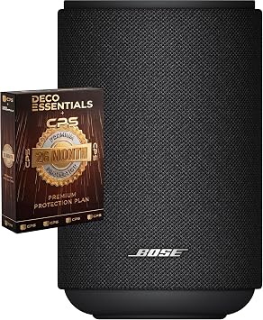 Bose Lifestyle Ultra Compact Wireless Smart Home Speaker Black Bundle