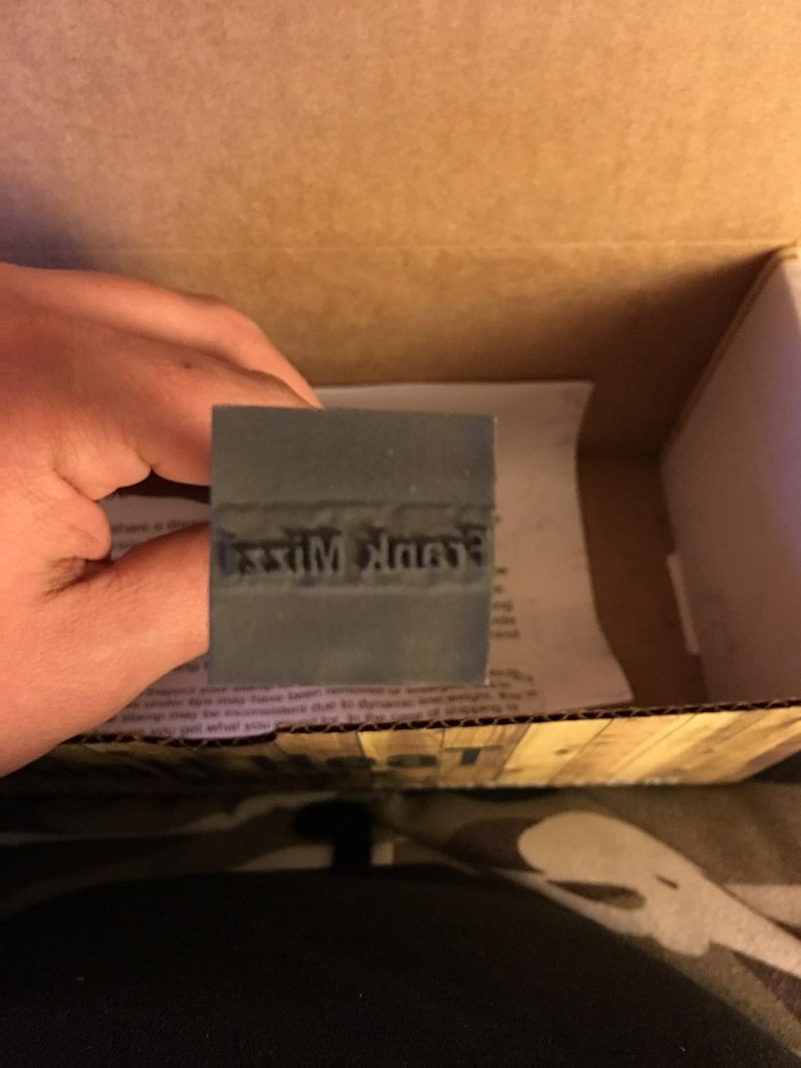High Heat Stamp: Custom Image Branding Iron (1.5 inch)