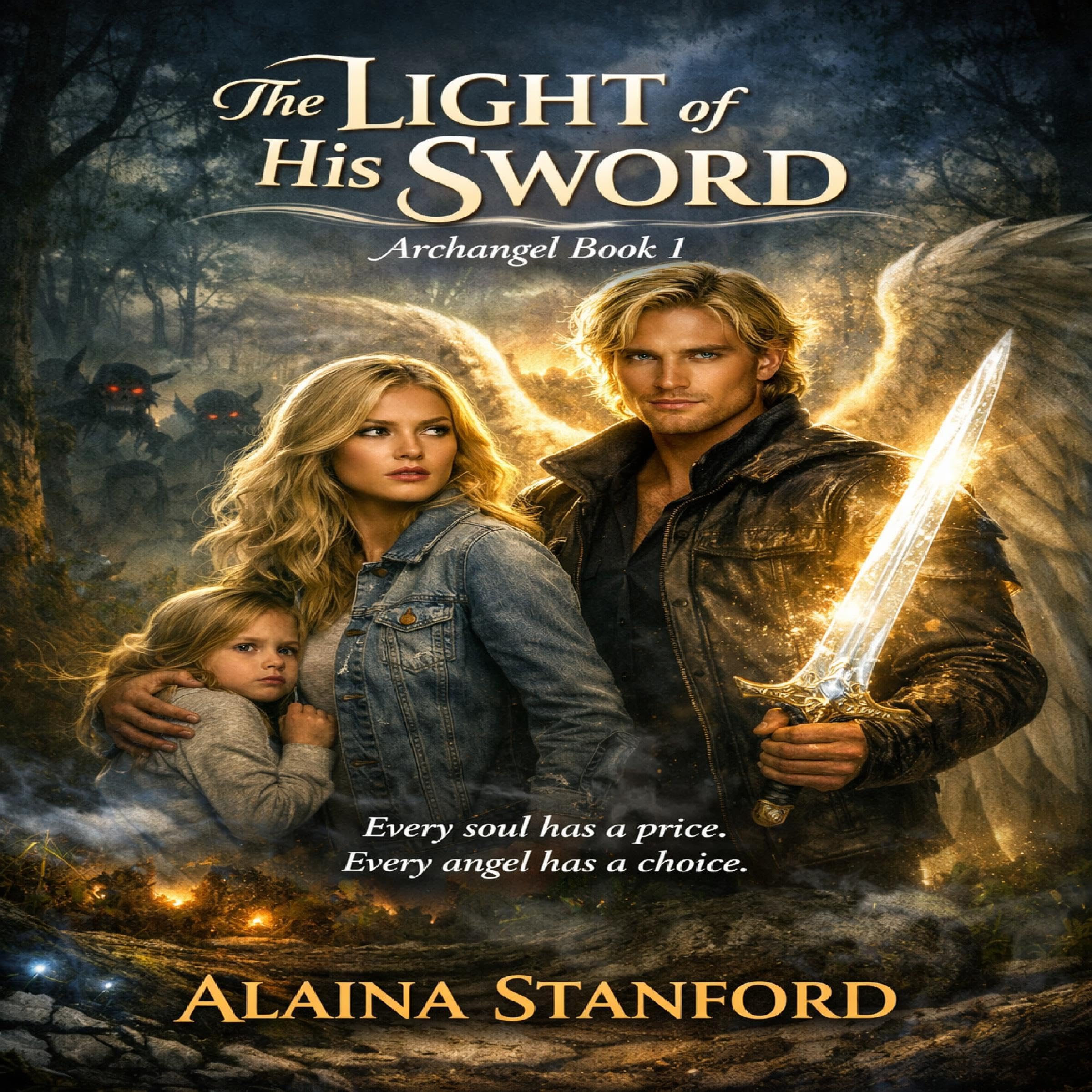 Cover art for The Light of His Sword