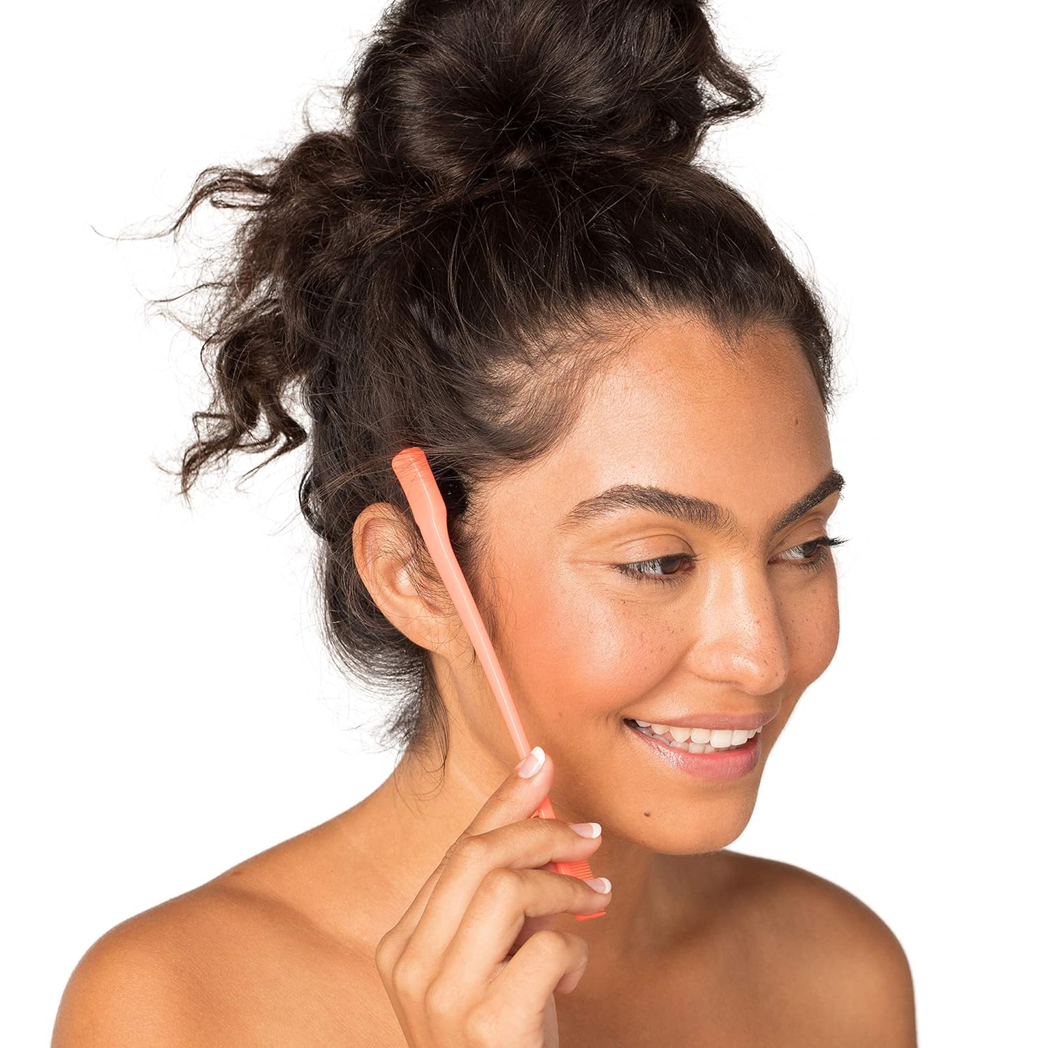 Kitsch Pro Dual Edge Brush and Comb, 2-in-1 Edge Control and Hair Brush, Hairline brush, 2 Pack : Beauty & Personal Care