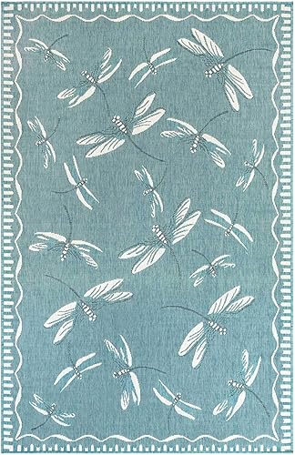 Miniatura 2 de Liora Manne Carmel - Alfombra para interiores y exteriores, estilo natural, cómoda y duradera, telar eléctrico, material de polipropileno,