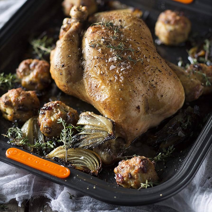 Amazon | Le Creuset 強化ノンスティック耐熱皿長方形オーブントレイ Amazon | Le Creuset 強化ノンスティック耐熱皿長方形オーブントレイ