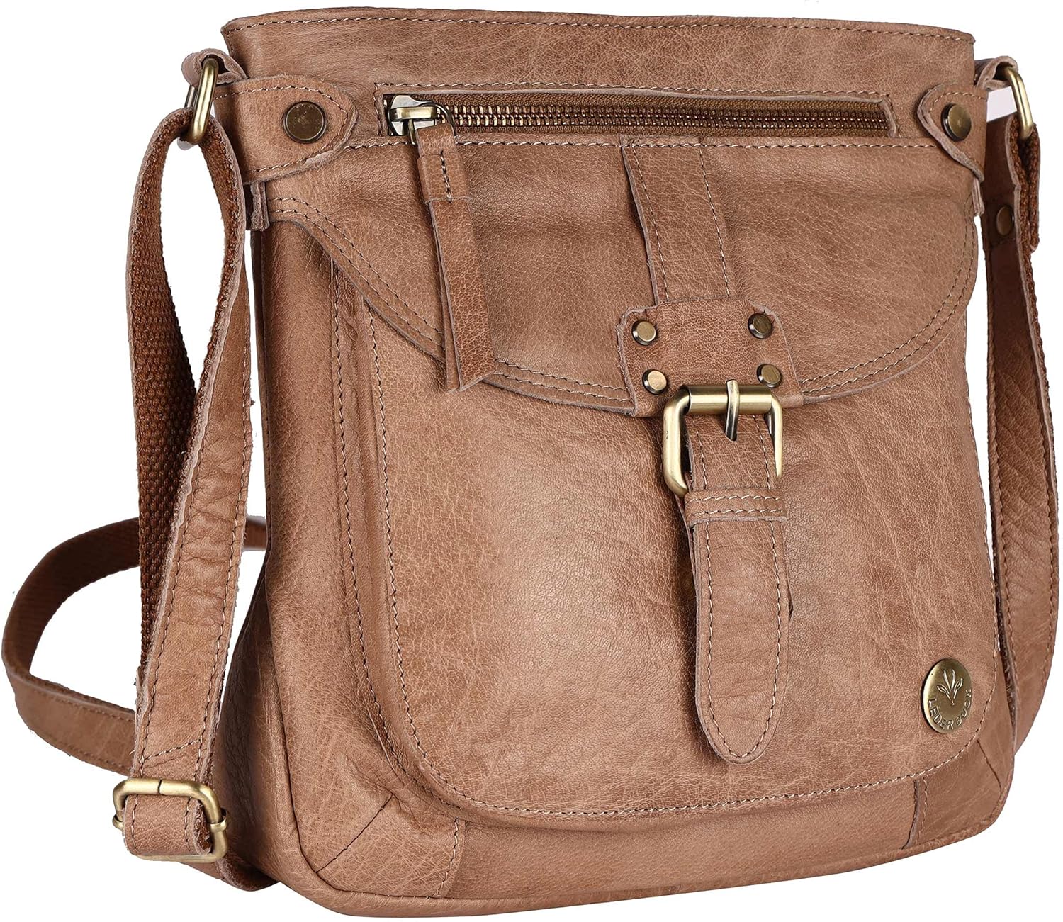 Real Leather Crossbody Handbags & Purses for Women - Crossover over the Shoulder Bag