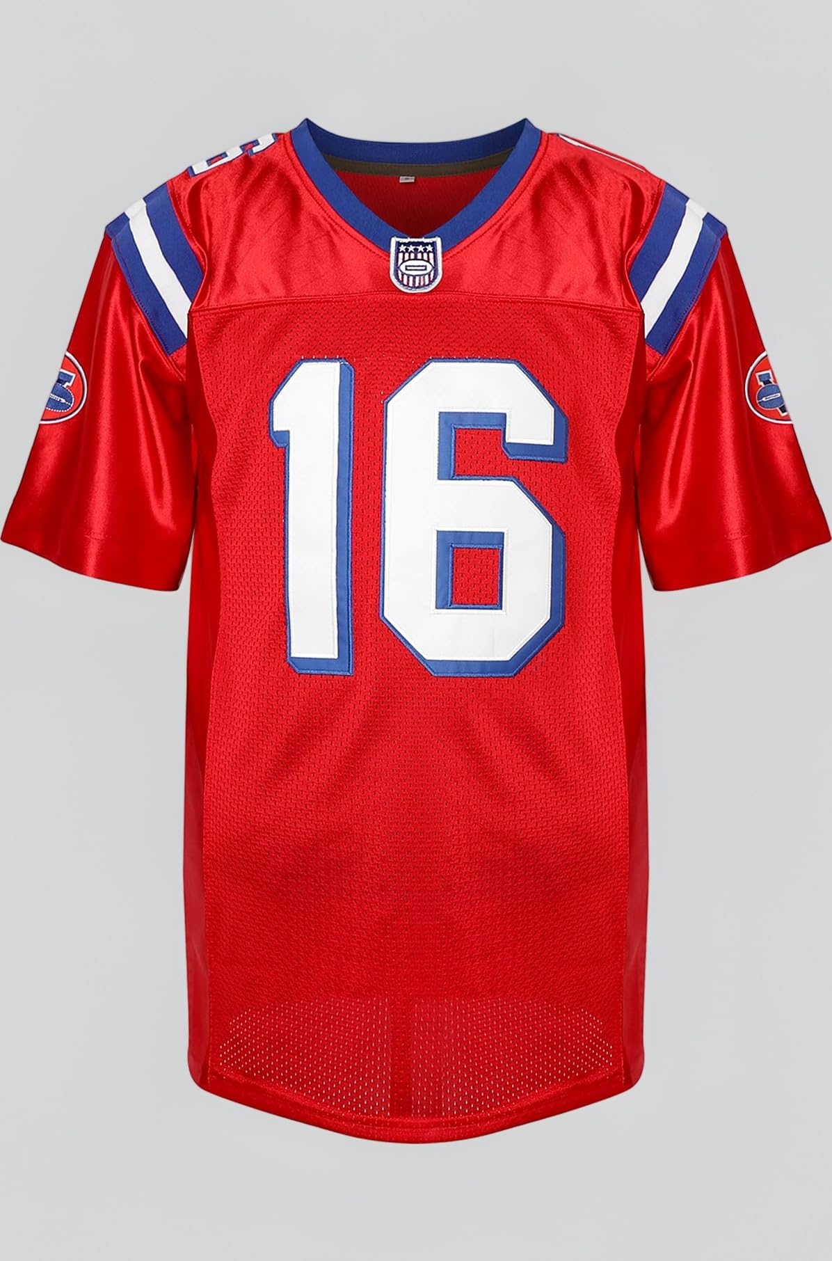 Wudu The 16 Shane Falco Washington Sentinels Movie Football Jersey Red