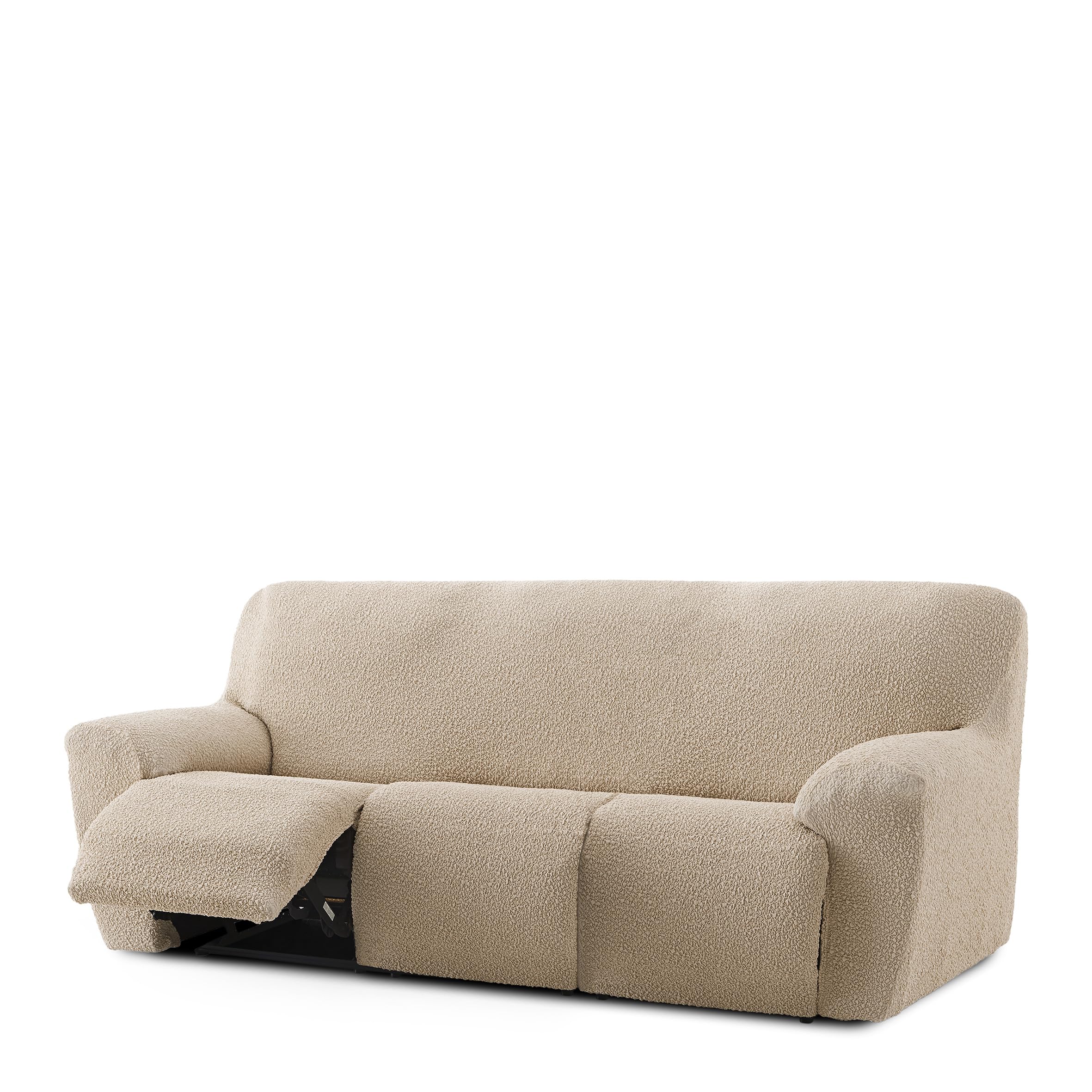 Housse canapé relax 3 places ROC extensible et lavable pour meuble