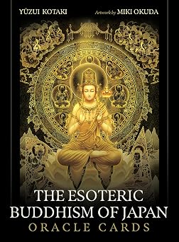 The Esoteric Buddhism of Japan Oracle Cards 44 colour cards with gold foil and 116-page guidebook set