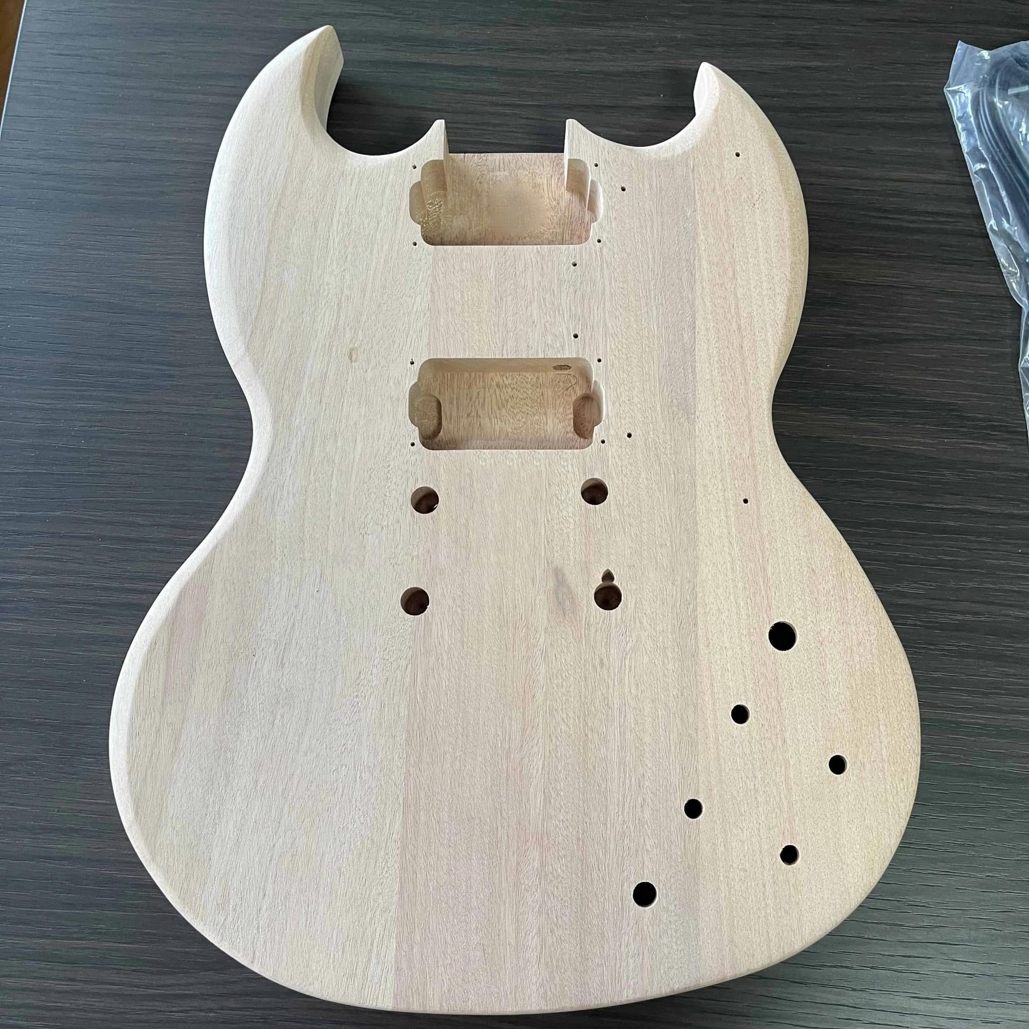 Kit Fai Da Te Per Chitarra Elettrica Color Legno Naturale Adatto A Principianti E Musicisti Professionisti Kit Di Assemblaggio Chitarra
