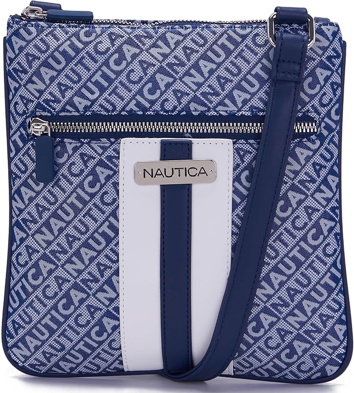 Nautica Bolso bandolera Lakeside Signature North South para mujer