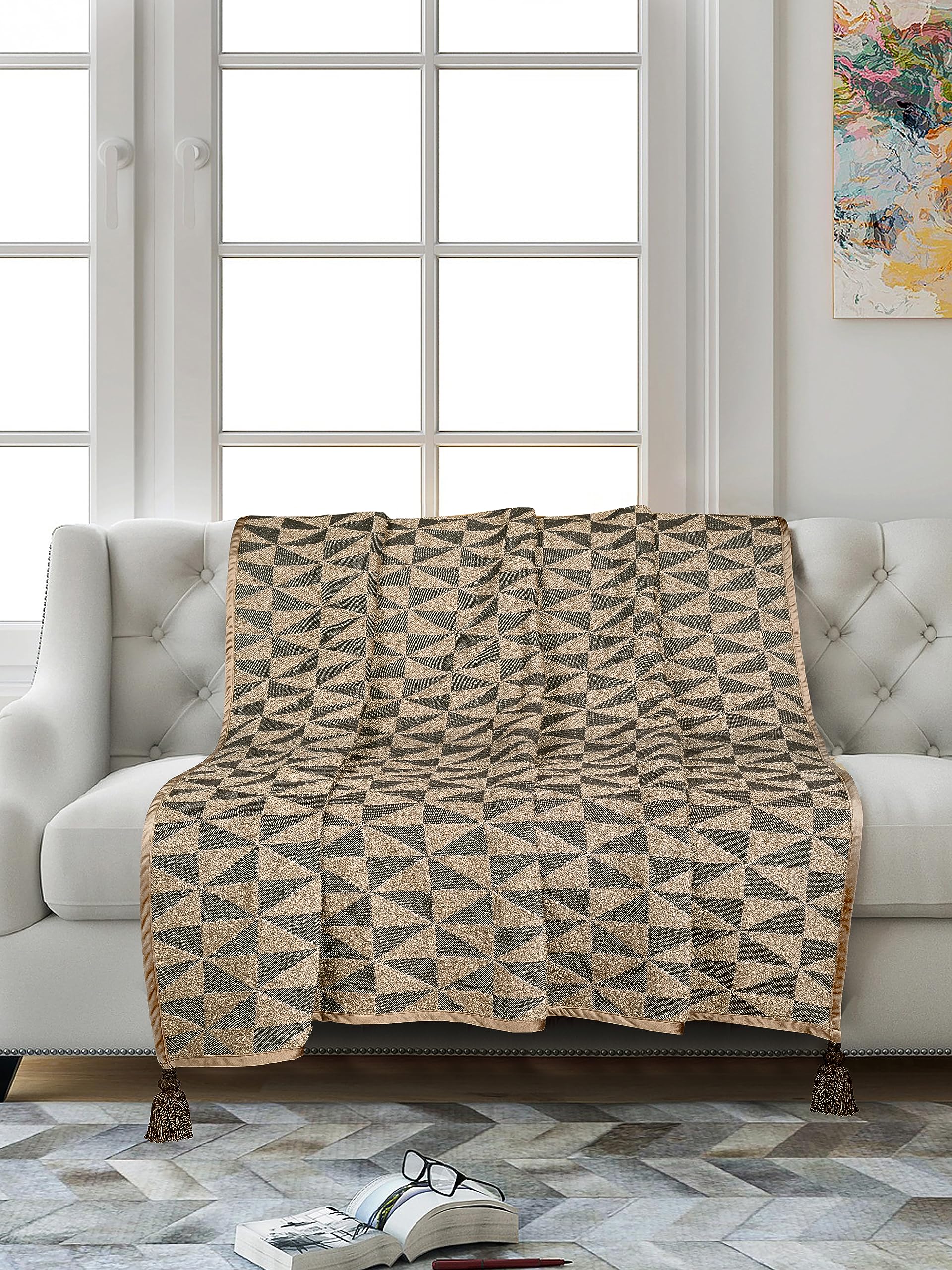 See full amazon price history chart for SARAL Home Soft Meri Sofa Throw Lt.Brown-(140x160 cm) SARAL Home Soft Meri Sofa Throw Lt.Brown-(140x160 cm) (B0CHB6MWV9) Amazon Price History, Amazon Price Tracker