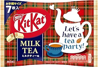 Kit Kat NESTLE KitKat Mini Chocolate Milk Tea Flavor, 1 Count (Pack of 7), 0.409 ounces