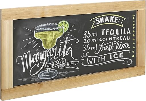 Amazon 壁マウントunfinished木製フレーム付き25 Inch黒板サイン カフェメニューボード 黒板 文房具 オフィス用品 Amazon 壁マウントunfinished木製フレーム付き25 Inch黒板サイン カフェメニューボード 黒板 文房具 オフィス用品