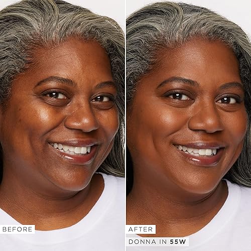 tarte shape tape concealer – Full-Coverage Creaseless Soft Matte Finish, Brightening Under-Eye & Face Makeup, 16hr Longwear, Vegan & Cruelty-Free, travel size, 55W rich warm 2