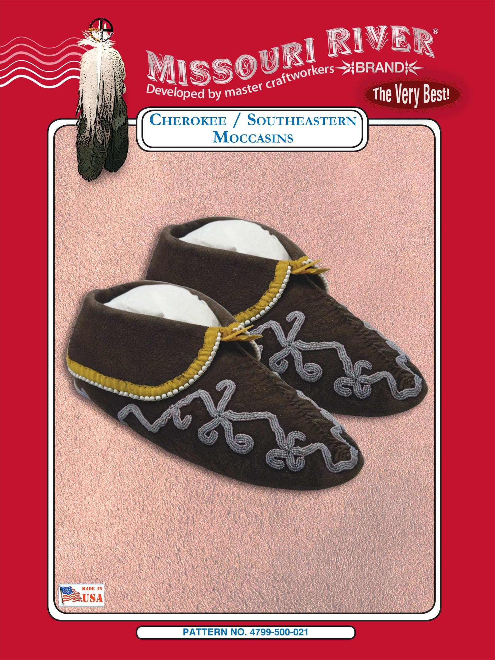 Missouri RiverCherokee / Southeastern Moccasins Pattern