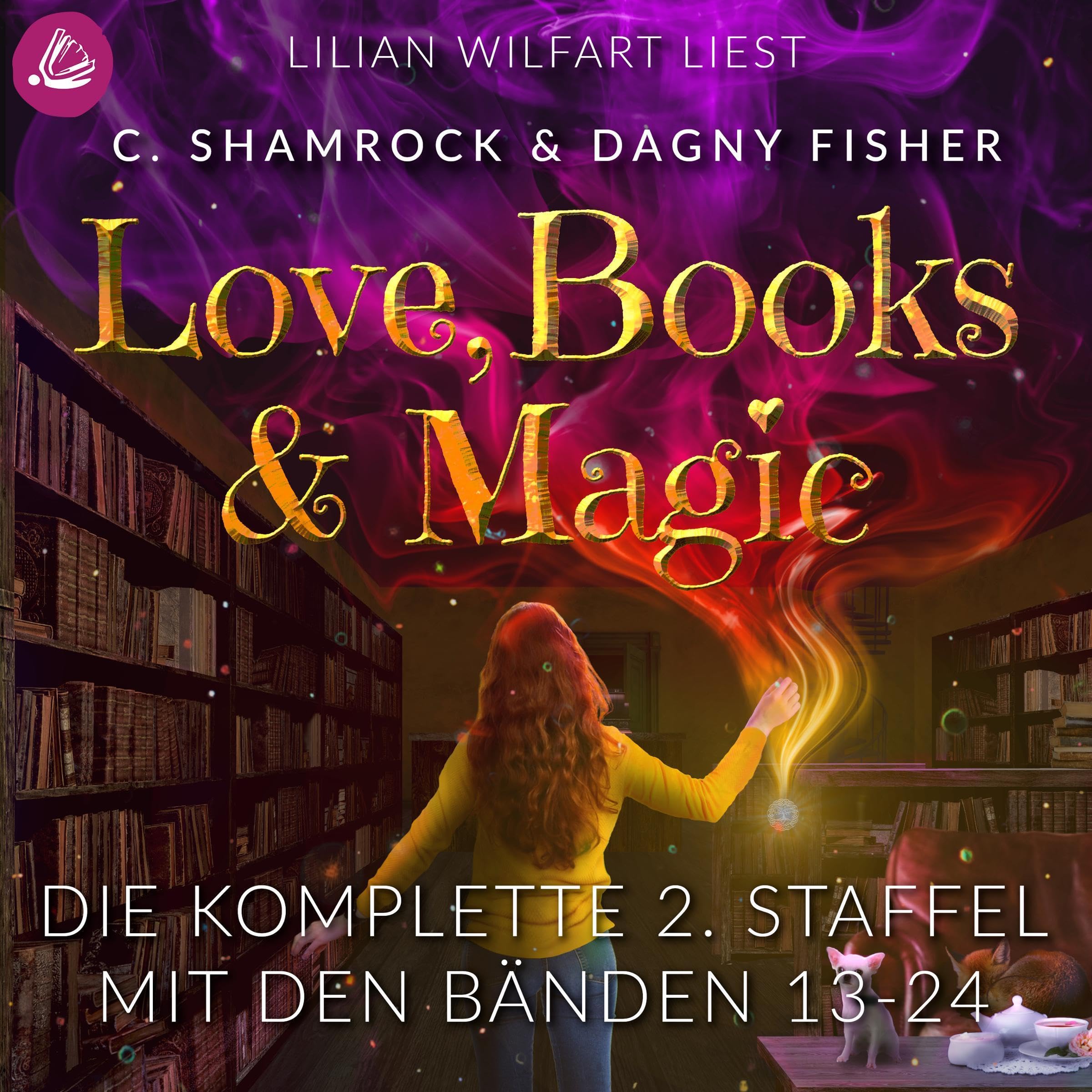 Cover art for Love, Books & Magic - Die komplette 2. Staffel, mit den Bänden 13-24