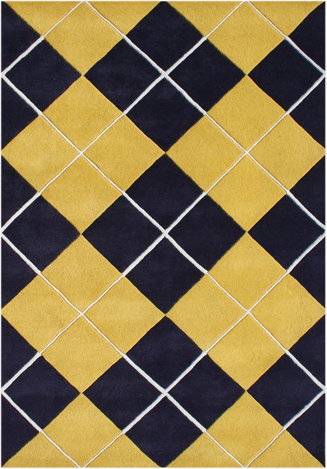 ZnZ Rugs Gallery Handmade New Zealand Blend Wool Rug, 8 by