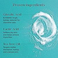 Vista 4 de Medix 5.5 Juego de 3 piezas para el cuidado de la piel antienvejecimiento, crema corporal con retinol + exfoliante AHA ácido glicólico espumoso