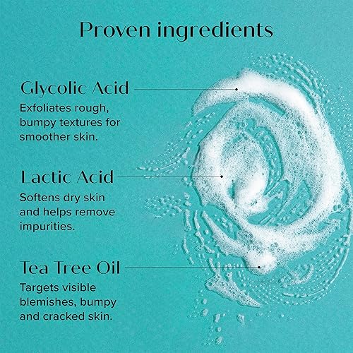 Miniatura 4 de MEDIX 5.5 Juego de 3 piezas para el cuidado de la piel antienvejecimiento, crema corporal de retinol + exfoliante AHA ácido glicólico espumoso para