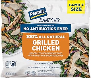 PERDUE® SHORT CUTS Original Grilled Carved Chicken Breast Strips, 16 oz.