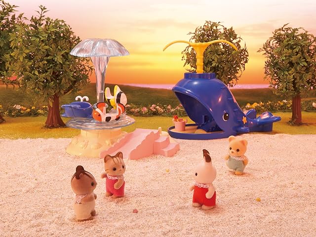 Foto 6 de 6 de Sylvanian Families - Tiovivo en la playa (Epoch para Imaginar 5231)