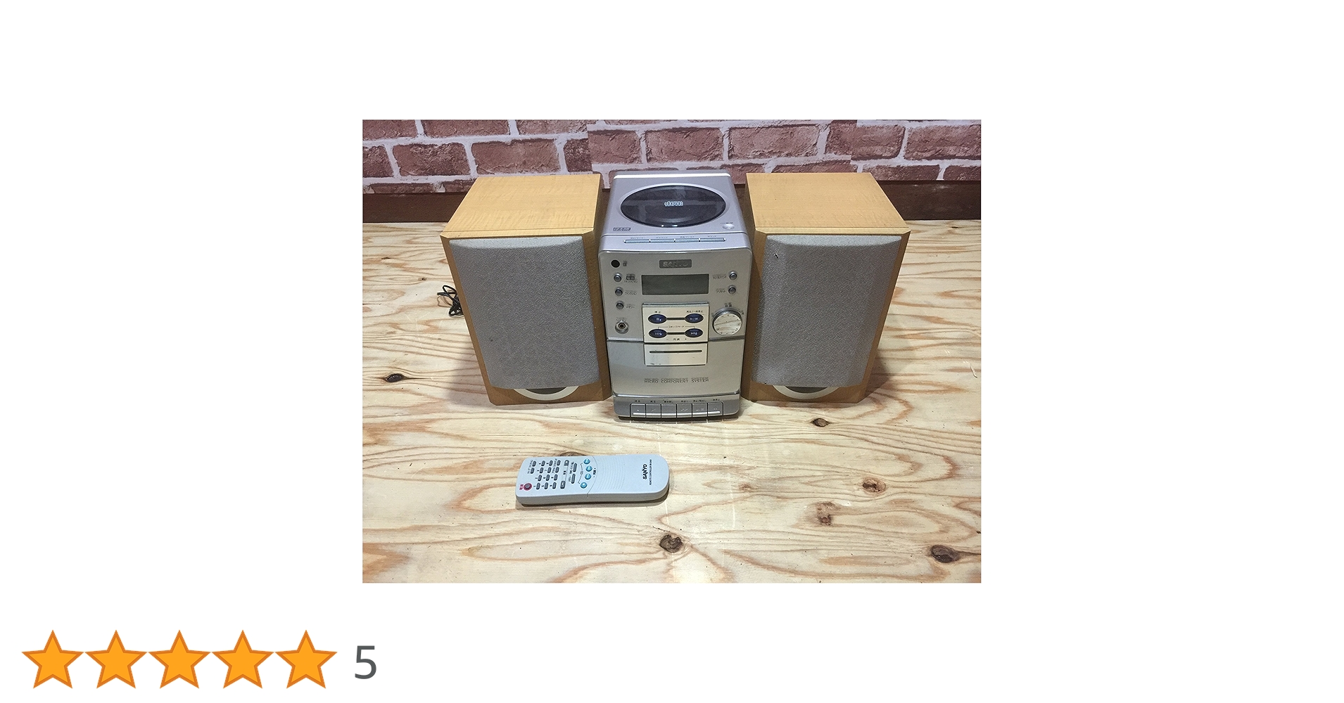 SANYO マイクロコンポーネントシステム Amazon.co.jp: SANYO CD・カセットマイクロコンポーネント