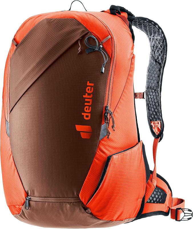 Deuter Updays 26L Backpack for Ski Touring & Freeriding - Umbra-Papaya