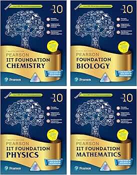 Pearson IIT Foundation- Physics+ Chemistry + Biology + Maths Class 10 for JEE, NTSE, Olympiad| Revised CBSE|Free access to elibrary & Myinsights Self ...