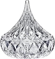 Vista 1 de Godinger Hershey - Plato para dulces, plato de chocolate, decoración de cristal (transparente) para sala de estar y comedor