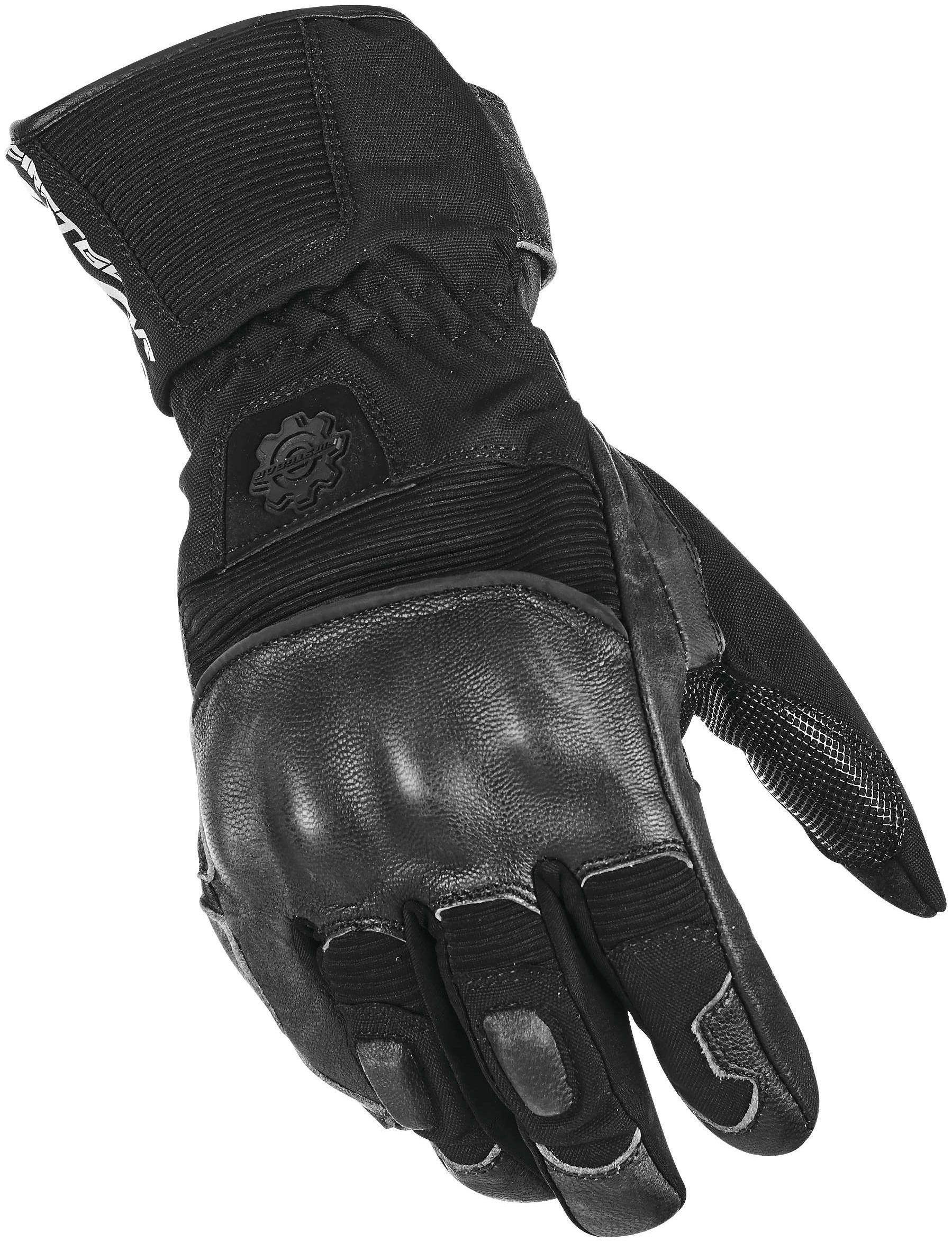 FirstGear Axiom Mens Street Motorcycle Gloves - Black Small