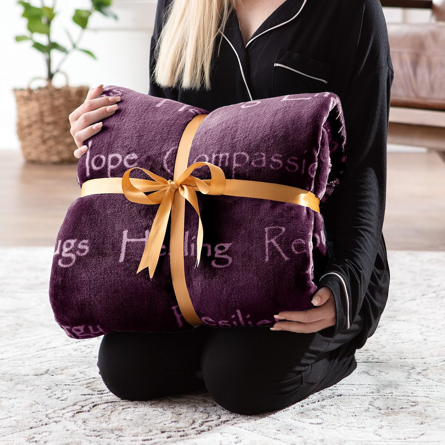 Buy Chanasya Healing Warm Hugs Gift Throw Blanket Sympathy Gift