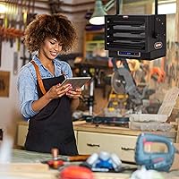 Vista 9 de Dyna-Glo EG7500DH Calentador eléctrico de garaje de doble calor 7500W