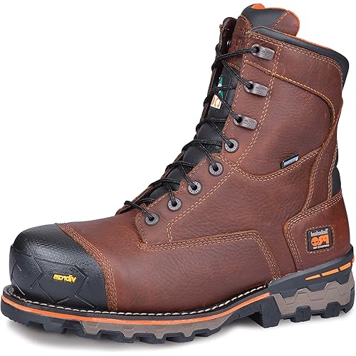Timberland PRO Men's Boondock 8" Composite Toe Puncture Resistant Waterproof Industrial Boot