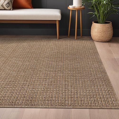 Beverly Rug Easy Jute 8x10 Washable Natural