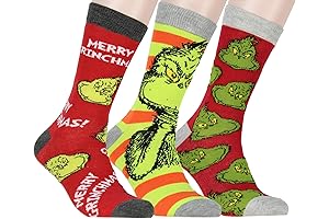Dr Seuss GRINCH Home Alone Socks
