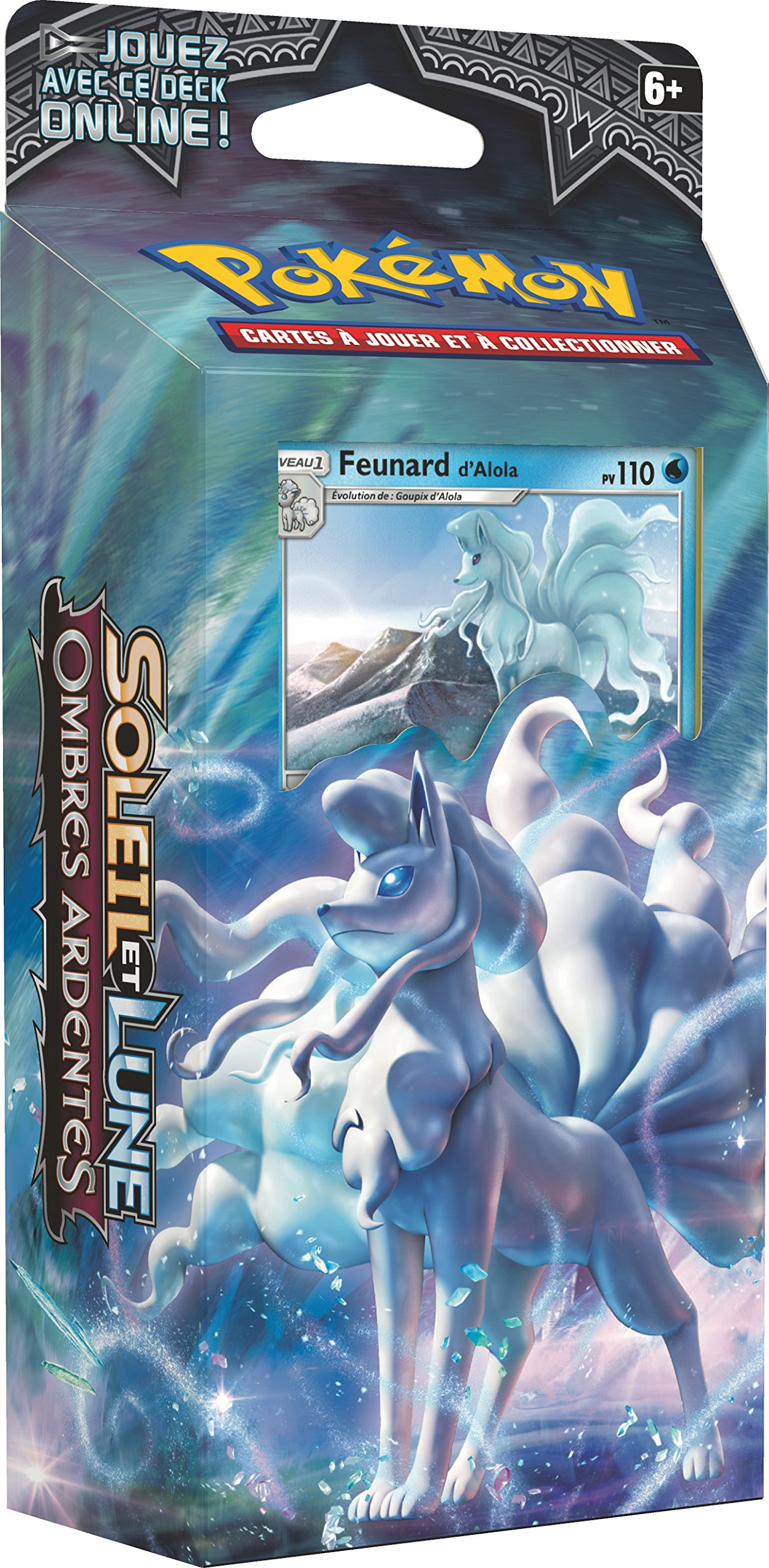 Pokemon Coffret Soleil Et Lune – Ombres Ardentes – 10 Cartes Supplémentaires