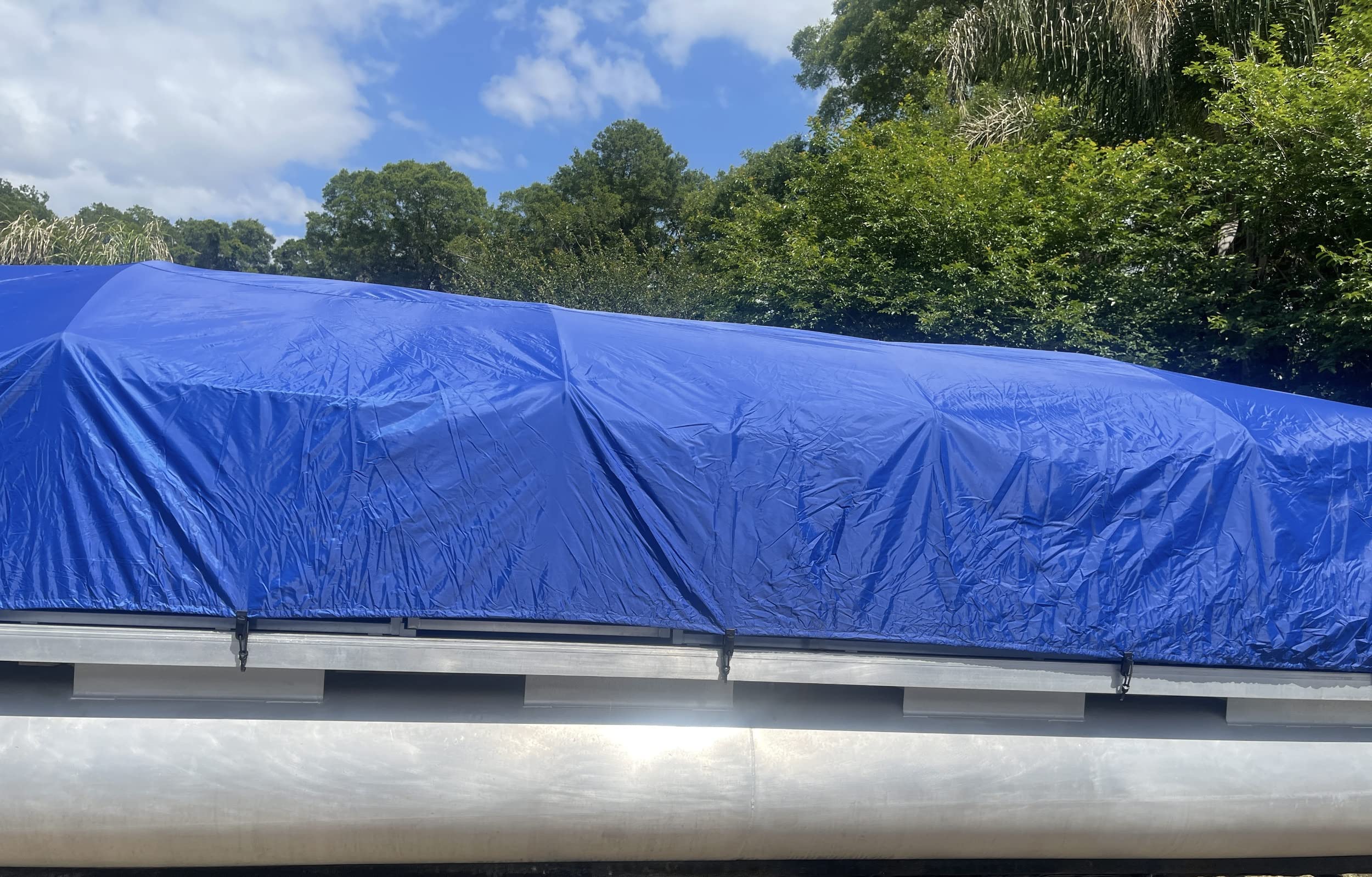 PONTOON BOAT SOLUTIONS, 12'-18' Pontoon Boat Canvas Solution with 6