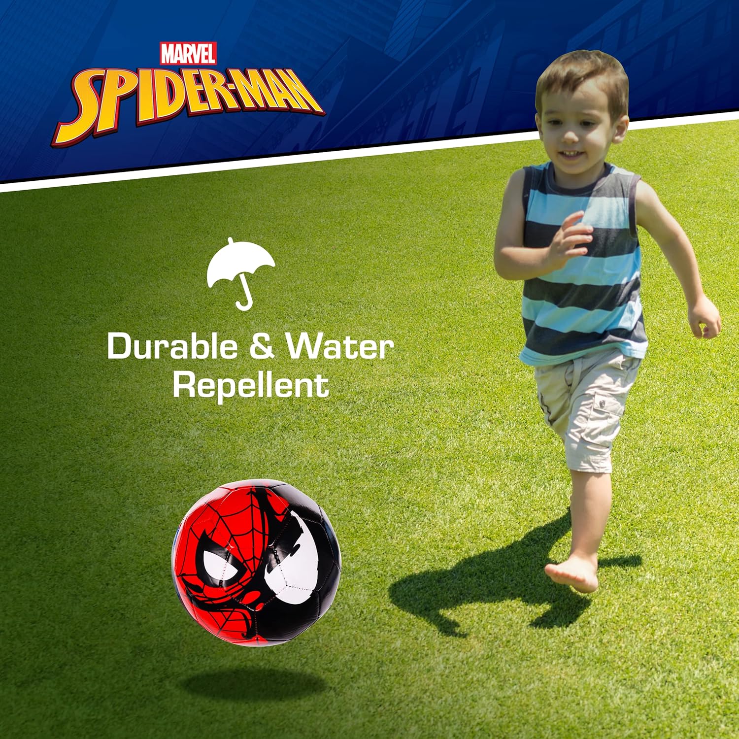 Capelli Sport マーベル スパイダーマン キッズ サッカーボール 公式ライセンス商品 ユース 屋内 屋外 サッカーボール