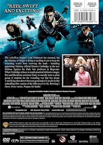 Vista 2 de Harry Potter and the Order of the Phoenix Widescreen Edition