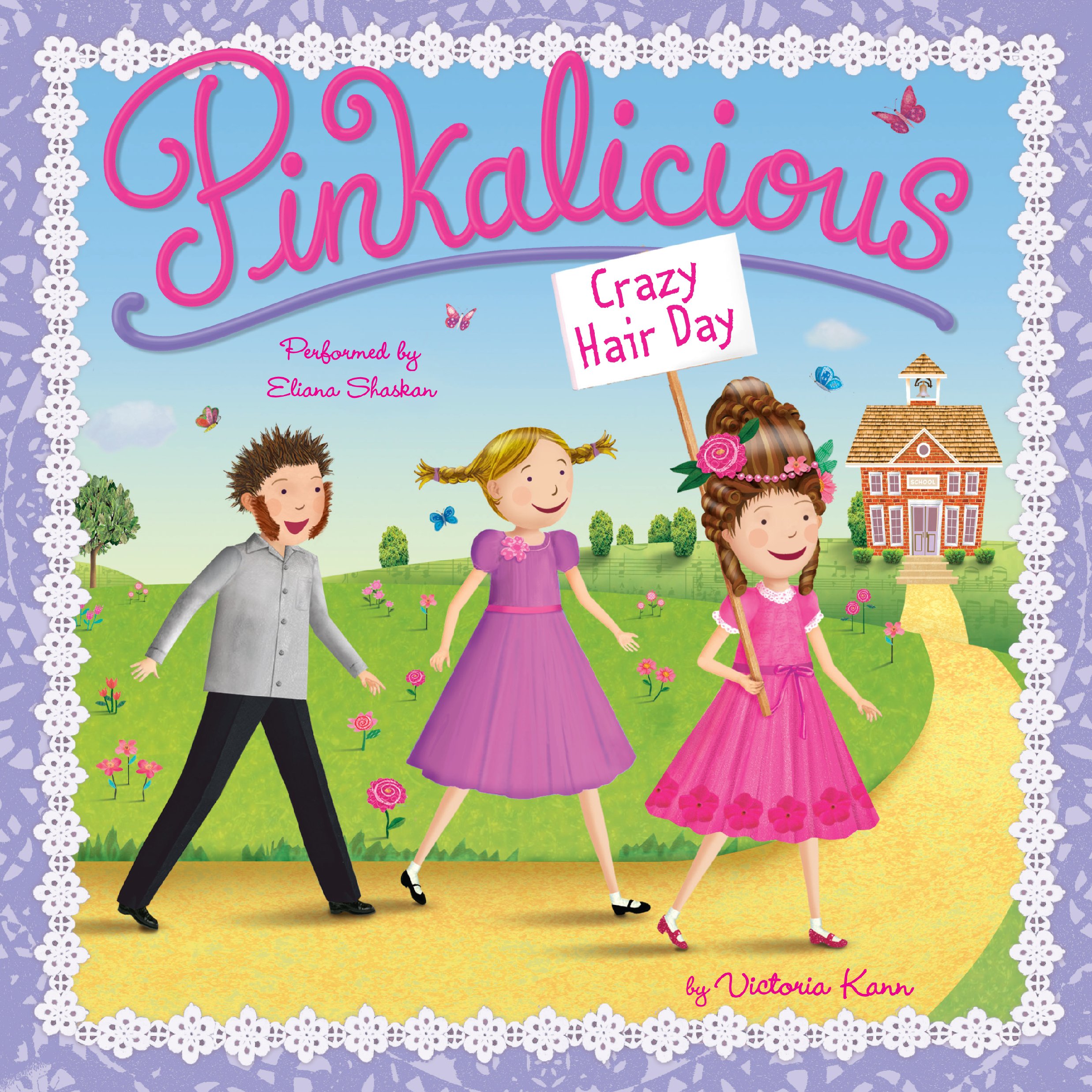 Cover art for Pinkalicious: Crazy Hair Day