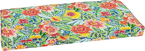 Miniatura 29 de Mozaic - Cojín para banco de interiores y exteriores, color azul. Azul mezclilla,Lienzo antiguo Beige,Lienzo Bay Marrón,Capri de lona.,Lona de