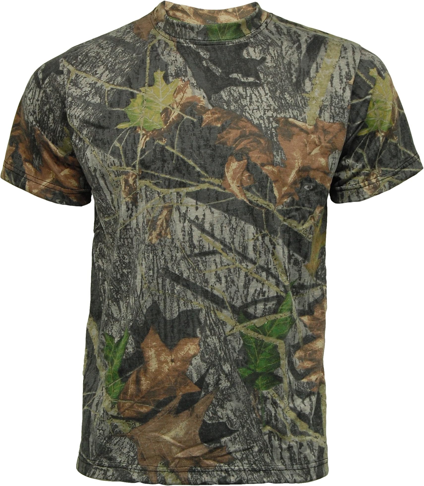 Camo Men's Moss Tree Print Camouflage T Shirt