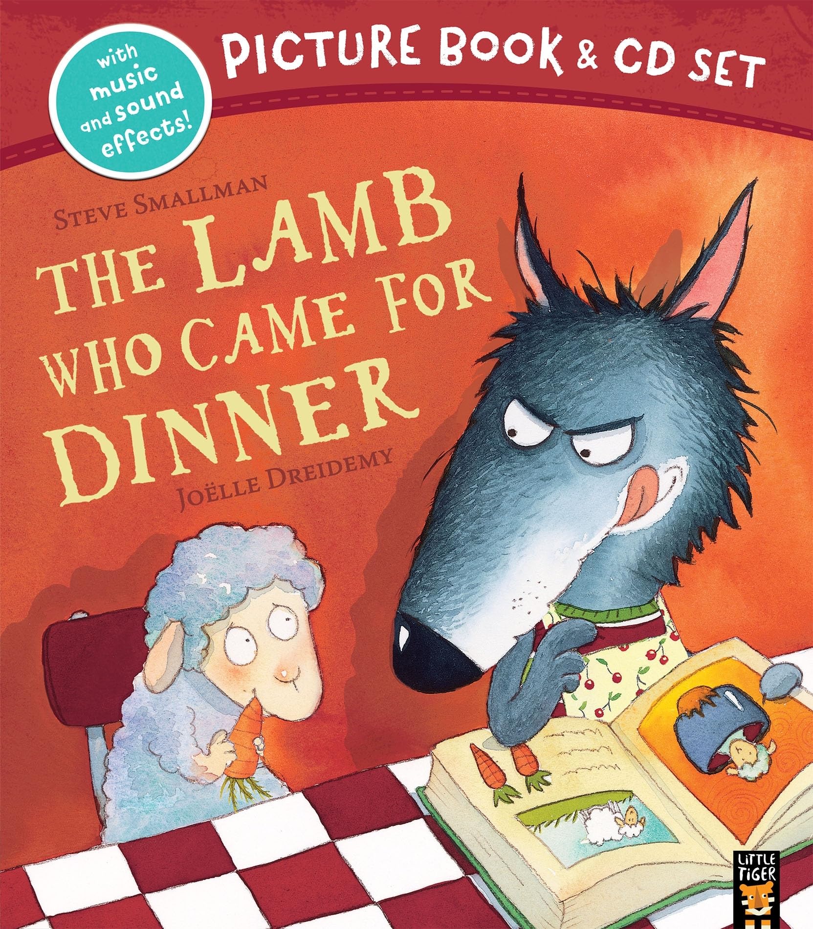 The Lamb Who Came for Dinner Book & CD: Picture book and CD set