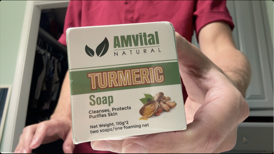 Best Bar Soap? | AMVital Tumeric Soap Bar for Face & Body