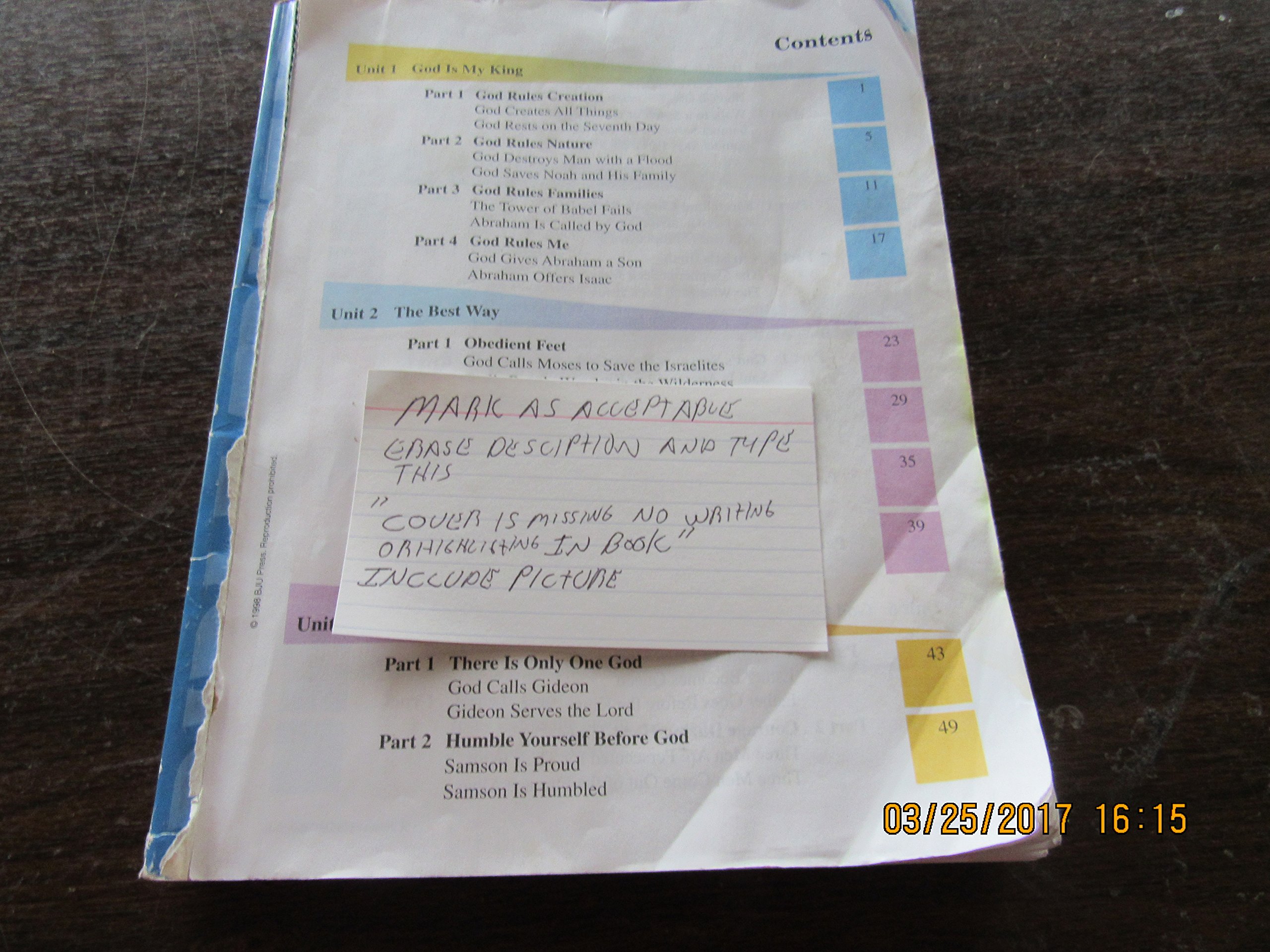 Bible Truths Level 2: A Servants Heart