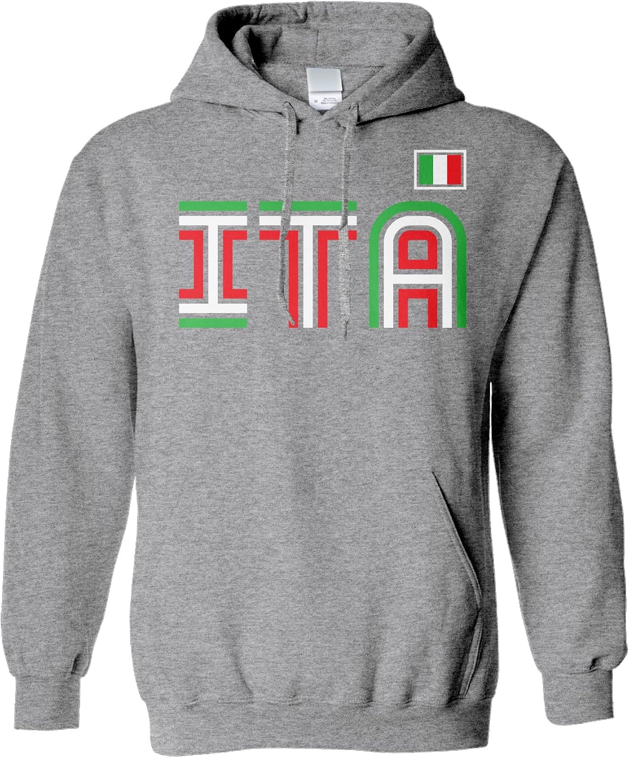 Threadrock Italy Athletic Retro Series Unisex Hoodie Sweatshirt