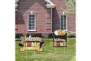 Patriotic Welcome Home Banner: Greet Your Loved Ones with Style!