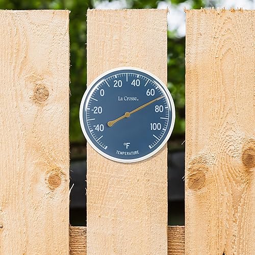 Miniatura 5 de La Crosse 104-1512BL-TBP - Termómetro con soporte de esfera azul (5 pulgadas)